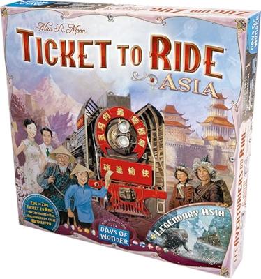 Asmodee Ticket to ride azië bordspel - thumbnail