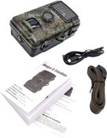 Berger & Schröter DH1 Wildcamera 16 Mpix Black LEDs, Geluidsopnames Camouflage groen, Camouflage bruin - thumbnail
