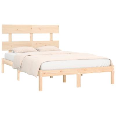 Bedframe massief hout 200x200 cm Bedframe massief hout 200x200 cm