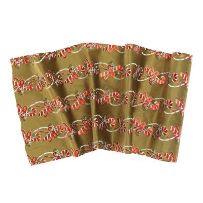Decofabric Candy cane 28x300 cm gold Unique Living - Unique living
