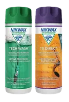 Nikwax Twin Tech Wash + Tx Direct Wasmiddel Onderhoudsmiddel 2x 300ML - thumbnail
