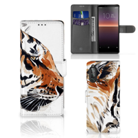 Hoesje Sony Xperia 10 II Watercolor Tiger - thumbnail