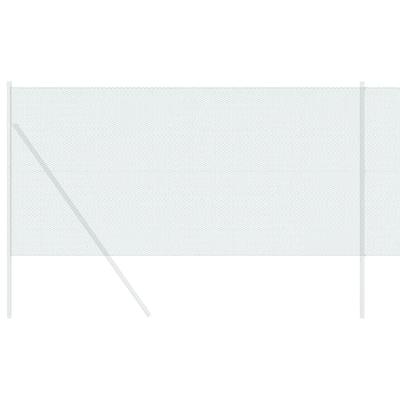 VidaXL Hexagon hek groen 1,4 x 25 m pvc