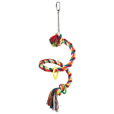 TRIXIE TOUW-ZITSTOK FLEXIBEL MET SCHROEFBEVESTIGING ASSORTI 50X2,1 CM 3 ST