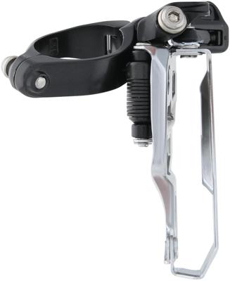 SHIMANO voorderailleur 3 x 10-speed deore fc-m6000 side swing middelhoge klem 40-42t zwart