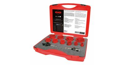 RUKO 106303 Gatenzaagset 12-delig 19 mm, 22 mm, 25 mm, 29 mm, 35 mm, 38 mm, 44 mm, 51 mm, 57 mm, 64 mm 1 set(s) RUKO 106303 Gatenzaagset 12-delig 19 mm, 22 mm, 25 mm, 29 mm, 35 mm, 38 mm, 44 mm, 51 mm, 57 mm, 64 mm 1 set(s)
