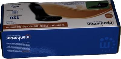 Manhattan 401517 USB-Kit Barcodescanner Kabel 1D Zwart Handmatig USB Manhattan 401517 USB-Kit Barcodescanner Kabel 1D Zwart Handmatig USB