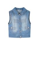 NoBell zomer gilet meisjes - denim blauw - Better - thumbnail