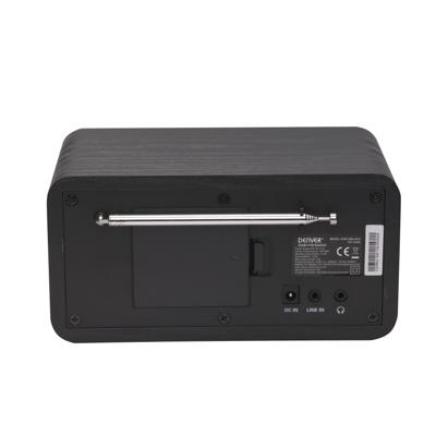 Denver DAB-30BLACK Digitale Radio - 12 x 10 x 12 cm