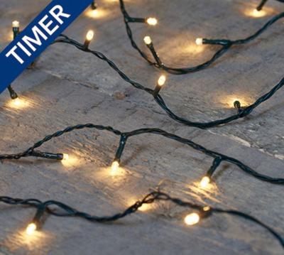Kerstverlichting Premium LED 480 LED / 48m warm wit met timer Anna's collection - Annas collection