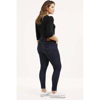 Levi's Plus 720 high waist super skinny jeans deep serenity - thumbnail