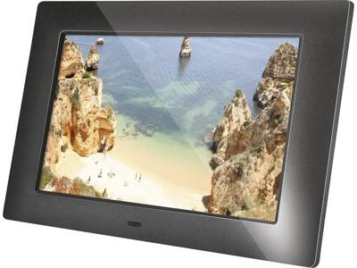 Braun Phototechnik DigiFrame 720 Digitale fotolijst 17.8 cm 7 inch Energielabel: C (A - G) 1024 x 600 Pixel Zwart