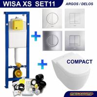 Xs Toiletset 11 V&B Subway 2.0 Compact Met Argos/Delos Drukplaat Wisa - thumbnail
