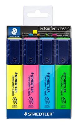 Markeerstift staedtler 364 textsurfer ass | 10 stuks