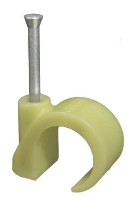 Mepac spijkerclip 16-19mm creme 100 stuks lange spijker 40mm 421325