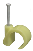 Mepac spijkerclip 16-19mm creme 100 stuks lange spijker 40mm 421325 - thumbnail