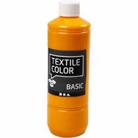 Creativ Company Textile color semi-dekkende textielverf - geel, 500ml - thumbnail