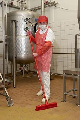 Vikan Bezem medium 400mm geel