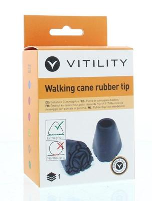 Vitility Rubberdop voor wandelstok