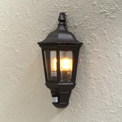 Konstsmide Firenze 7230-750 Buitenlamp met bewegingsmelder (wand) E27 100 W Zwart