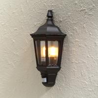 Konstsmide Firenze 7230-750 Buitenlamp met bewegingsmelder (wand) E27 100 W Zwart - thumbnail