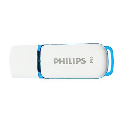Philips FM16FD70B USB flash drive 16 GB USB Type-A 2.0 Blauw, Wit Philips FM16FD70B USB flash drive 16 GB USB Type-A 2.0 Blauw, Wit