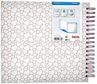 Hama Spiraalalbum Romance 28x24 Cm 40 Witte Pagina's - thumbnail