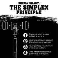 Reserve metalen lichaam voor hamer Halder Simplex - thumbnail