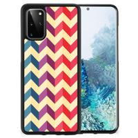 Samsung S20 Plus Bumper Case Zigzag Multi Color - thumbnail