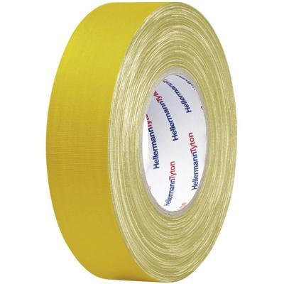 HellermannTyton HTAPE-TEX-YE-19X10 712-00202 Textieltape HelaTape Tex Geel (l x b) 10 m x 19 mm 1 stuk(s) HellermannTyton HTAPE-TEX-YE-19X10 712-00202 Textieltape HelaTape Tex Geel (l x b) 10 m x 19 mm 1 stuk(s)