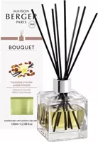Parfumverspreider met sticks Cube 125ml Amber Powder - thumbnail