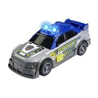 Dickie politieauto grijs met licht en geluid - thumbnail