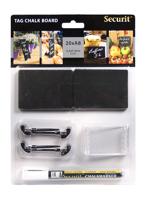 Securit krijtbordje ft A8, pak met 20 stuks - thumbnail