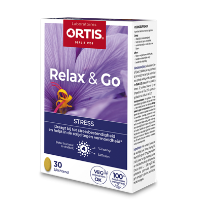 Ortis Relax & Go Tabletten Stress 30st Ortis Relax & Go Tabletten Stress 30st