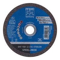 PFERD TOOLS EHT 150-2,5 SG STEELOX 61100150 Doorslijpschijf recht 150 mm 25 stuk(s) RVS, Staal - thumbnail