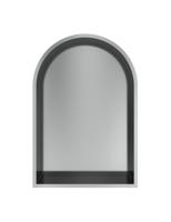 Hotbath &MORE Inbouwbox of inbouwnis Toogmodel - 30x45x10cm - RVS 316 BOW30IX - thumbnail