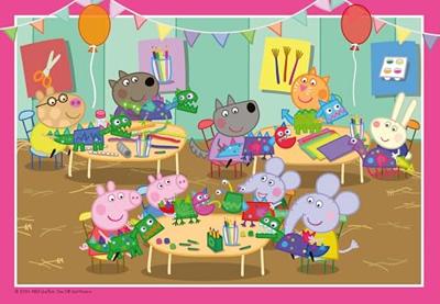 Ravensburger Peppa Pig puzzelset - 2 x 24 stukjes - thumbnail