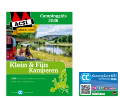 Acsi ACSI Klein & Fijn Kamperen gids 2026