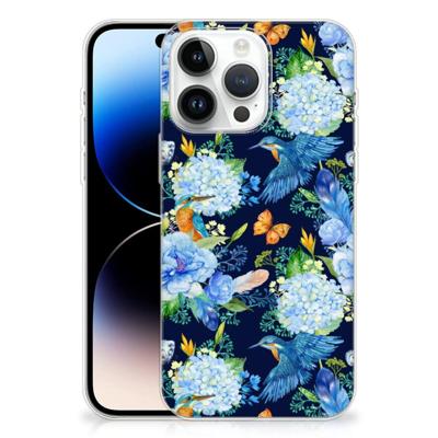 TPU Hoesje voor iPhone 14 Pro Max IJsvogel
