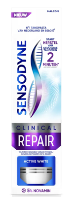 Sensodyne Tandpasta clinical repair active white 75 Milliliter