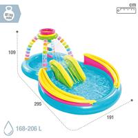 Intex Zwembad speelcentrum rainbow funnel - thumbnail