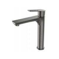 Wastafelkraan Sanimar Tirreno Verhoogd Gunmetal - thumbnail