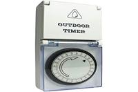 AS Schwabe 24031 Stopcontact-schakelklok Analoog Dagprogramma 3500 W IP44 - thumbnail
