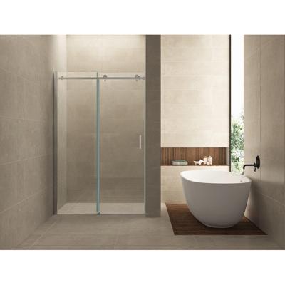 Slide nis schuifdeur 1700 x 2000 x 8 mm nano helder glas/chroom Slide nis schuifdeur 1700 x 2000 x 8 mm nano helder glas/chroom
