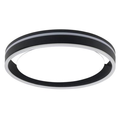 Highlight Zwarte plafondlampDouble round Ø 40cm - P6563.01