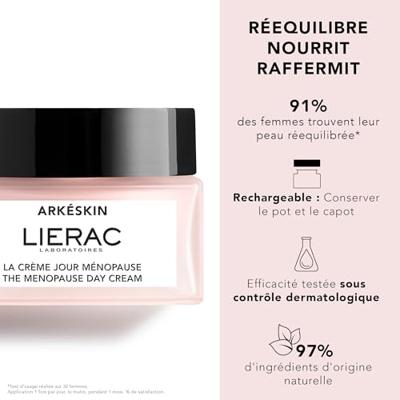 Lierac Paris - Lierac Arkeskin The Menopause Day Cream Dagcrème 50 ml Dames Lierac Paris - Lierac Arkeskin The Menopause Day Cream Dagcrème 50 ml Dames