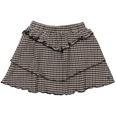 Quapi Meisjes rok - Domien - AOP Zand gestreept