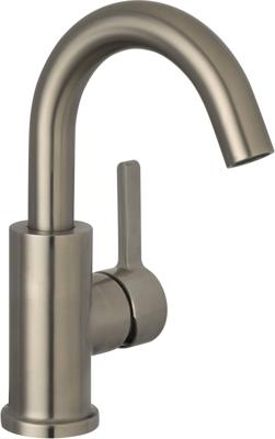 Saqu Classic Way wastafelkraan draaibare uitloop geborsteld staal