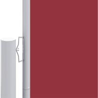 VidaXL Windscherm uittrekbaar 200x600 cm rood - thumbnail