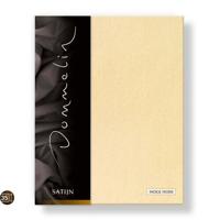 Dommelin Dommelin Hoeslaken Uni Satijn 300TC 532 Lichtgeel 120x200/30 - thumbnail